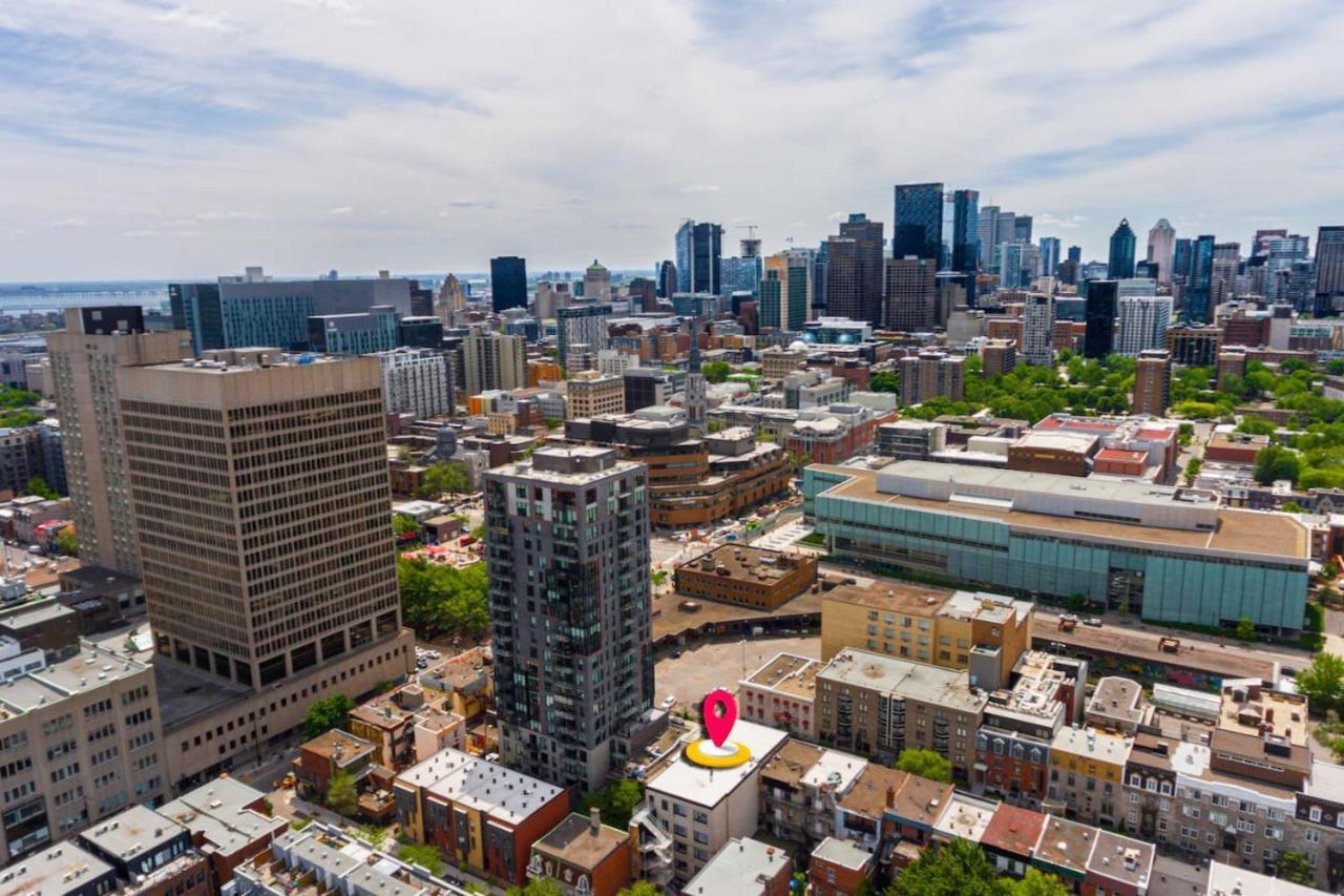 Central Studio Apartment Montreal Exterior foto